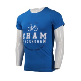 T883 Customized blue printed logoT shirt T-shirt Multi-sports T-shirt manufacturer T883 Customized blue printed logoT shirt T-shirt Multi-sports T-shirt manufacturer